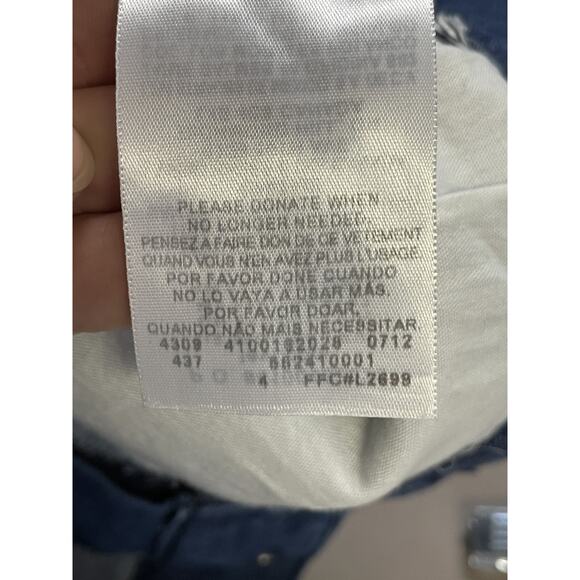 Levis Jeans Womens 16M Blue Mid Rise Skinny Stretch Denim Button Fly Pockets - Picture 15 of 16